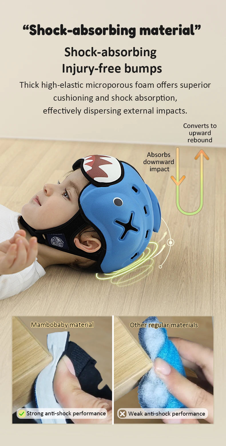 Safe Anti-Shock Baby Headwear