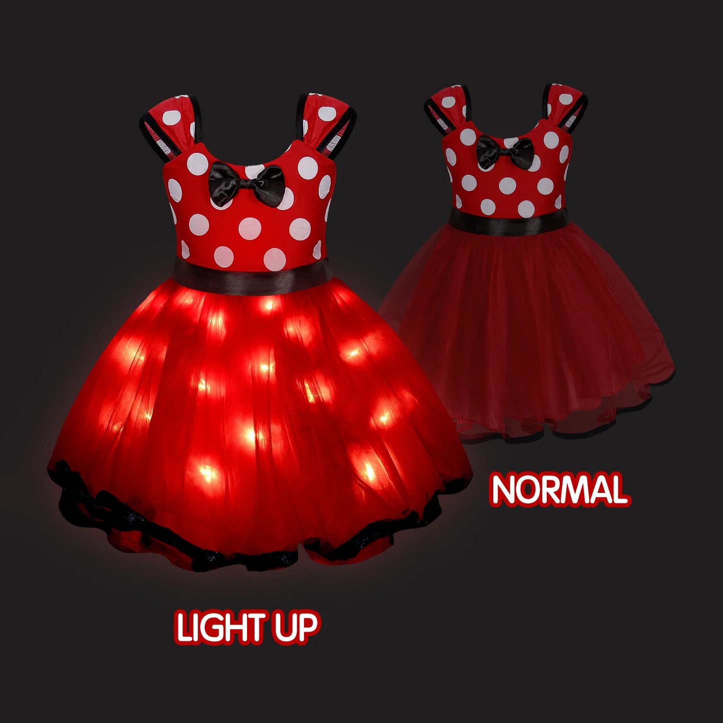 Mickey Minnie Princess (Light Up Dress)