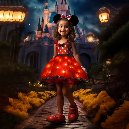 Mickey Minnie Princess (Light Up Dress)