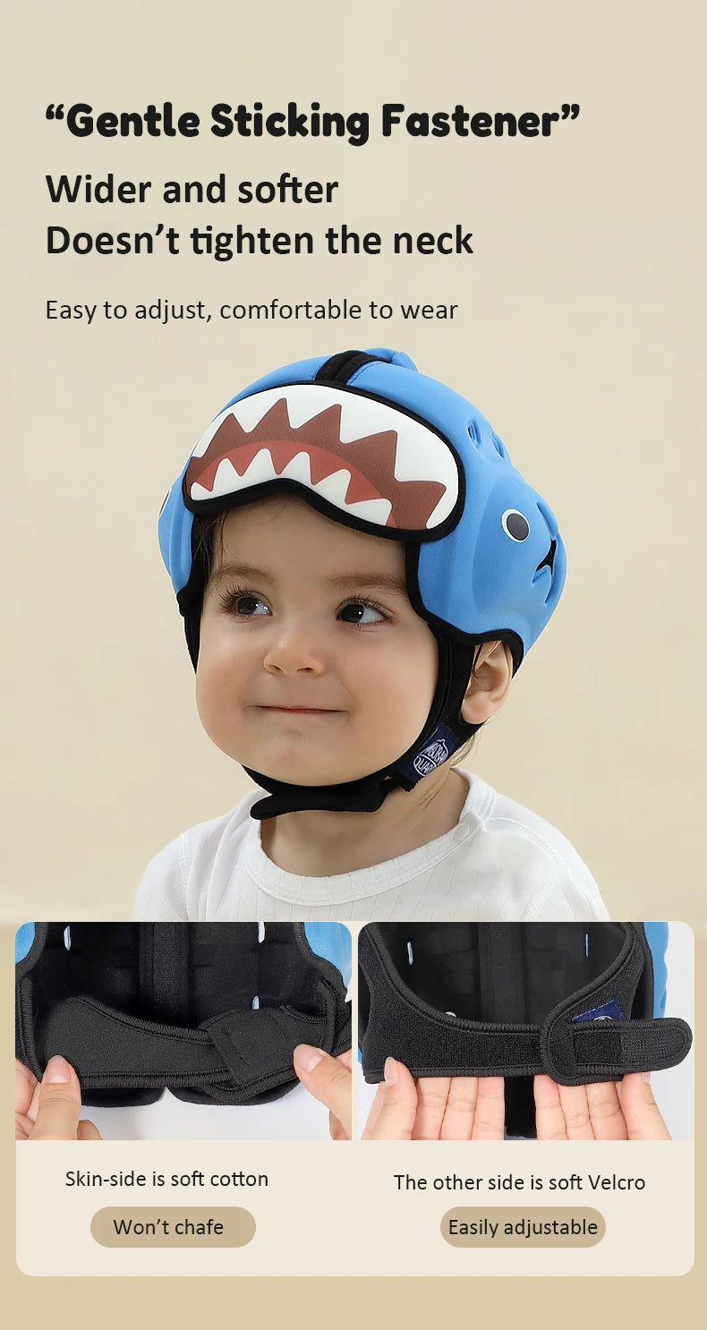 Safe Anti-Shock Baby Headwear